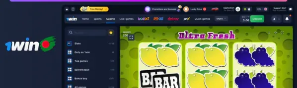 Baji999 casino interface